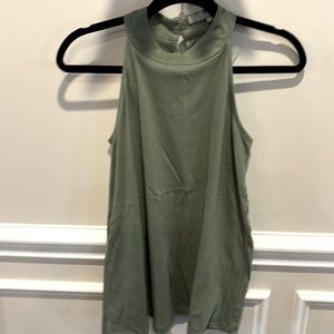 Camouflage Green Sleeveless Top Size L